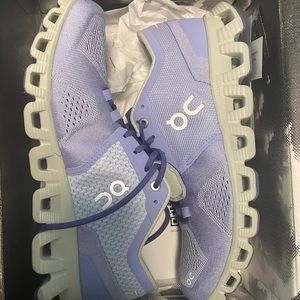 On cloud cloud x lavender sneakers size 8.5